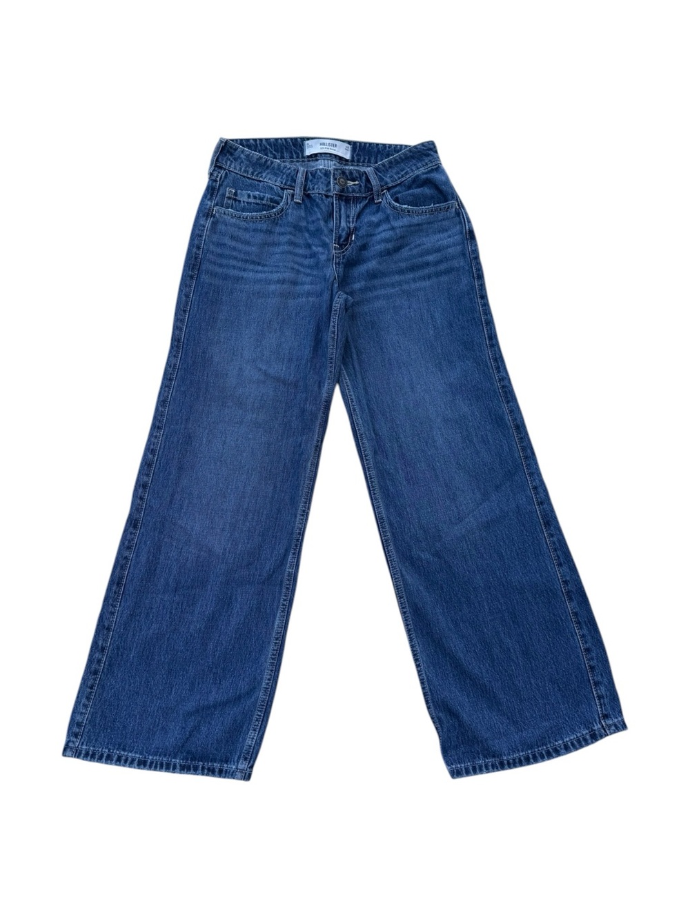 Low-Rise Baggy Jeans  Blue